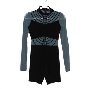 Weissman Spider Web Dance Costume Size SA (Small Adult) Mesh insets
